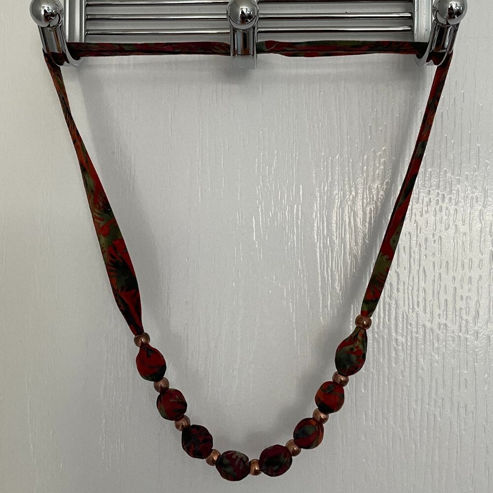 24" Handmade Beaded Necklace